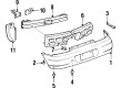 Pontiac Grand Prix Bumper Diagram - 12335589