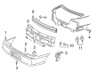 Chevy Malibu Bumper Diagram - 12463199