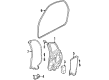 Saturn SC2 Door Seal Diagram - 21160145