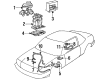 Pontiac Grand Prix ABS Control Module Diagram - 16217718