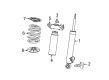 Buick LaCrosse Coil Springs Diagram - 13298249