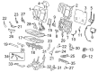 Buick Enclave Seat Cushion Pad Diagram - 20916151