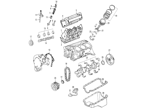 89017634 GM Valve Grind Gasket Kit