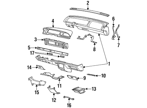 25534056 GM Hinge