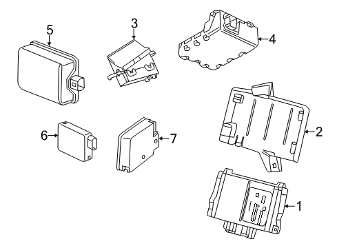 84566457 GM Sensor, Rear