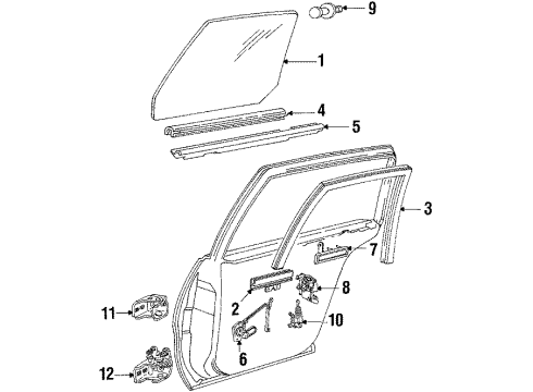 22539444 GM Window Switch