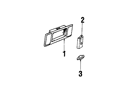 20628868 GM License Pocket