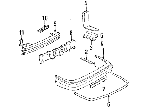 10241556 GM Bumper Cover