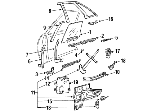 25606762 GM Vent Assembly, Passenger Side