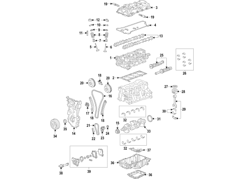 GM 12673086 Engine 12673086 GM Engine