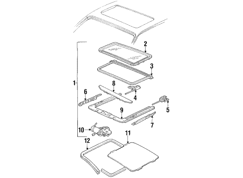 25620430 GM Sunshade