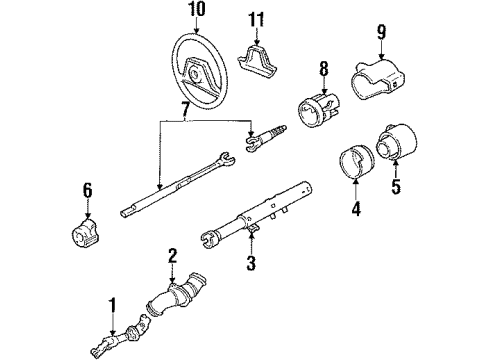 26009685 GM Ignition Lock Cylinder
