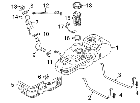 GM 19316284 Pedal Travel Sensor 19316284 GM Pedal Travel Sensor