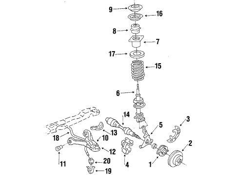 GM 9763249 Mount Plate 9763249 GM Mount Plate