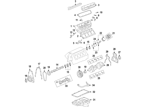 12629051 GM Cylinder Head