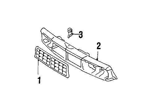 25515728 GM Ornament, Front