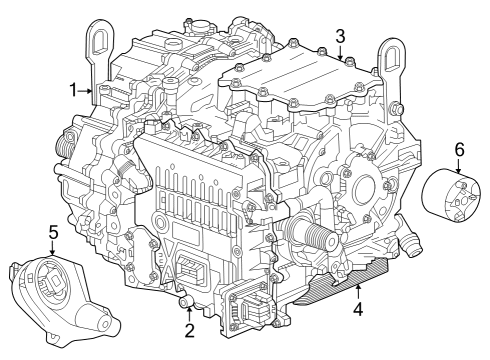GM 24057513 Module Assembly-Front Electric Drive Transaxle 24057513 GM Module Assembly-Front Electric Drive Transaxle