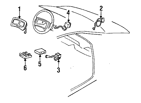 GM 10205271 Sensor Bracket 10205271 GM Sensor Bracket
