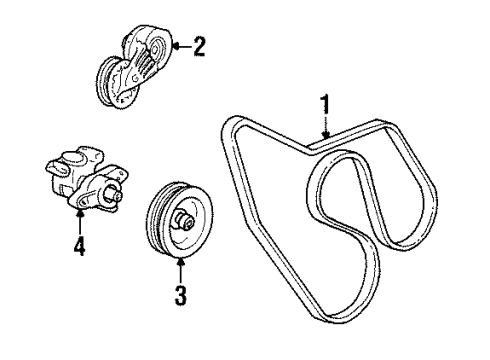 7849435 GM Shaft Assembly