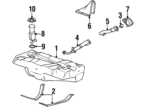 25558723 GM Filler Neck
