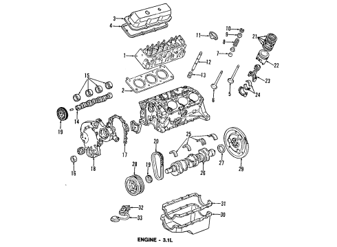 GM 12522019 Front Cover 12522019 GM Front Cover