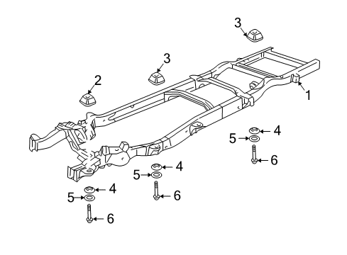 GM 86803314 Frame, Chassis 86803314 GM Frame, Chassis