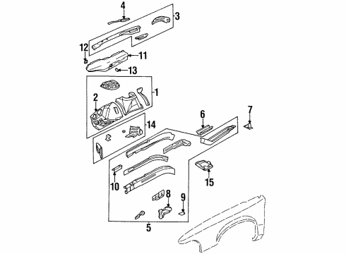 3069123 GM Sight Shield Seal