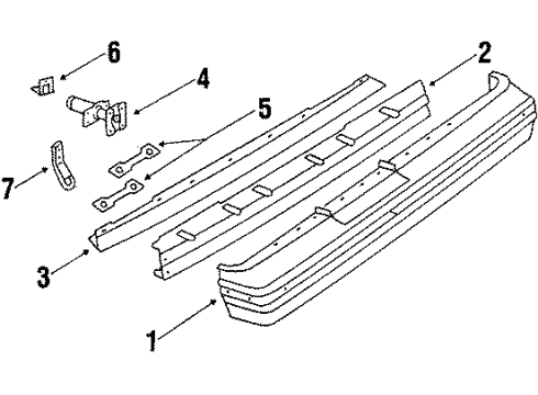 GM 12397644 Bumper Cover 12397644 GM Bumper Cover