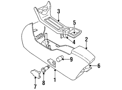 10256709 GM Trim Plate