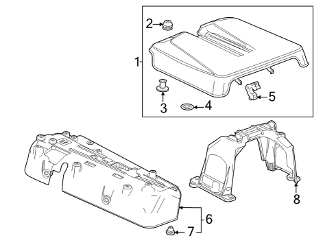 GM 11602605 Upper Bracket Stud 11602605 GM Upper Bracket Stud