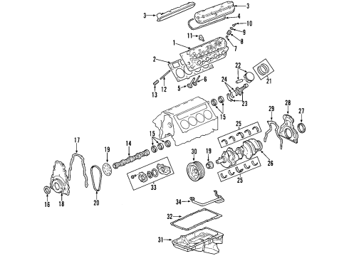 GM 12631872 Piston Rings 12631872 GM Piston Rings