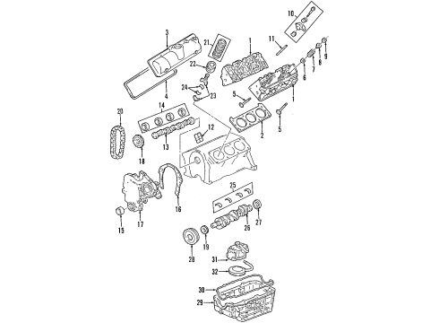 GM 88894033 Engine 88894033 GM Engine