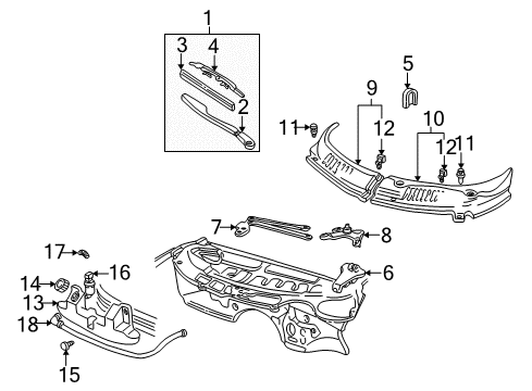 GM 12363316 Wiper Motor 12363316 GM Wiper Motor