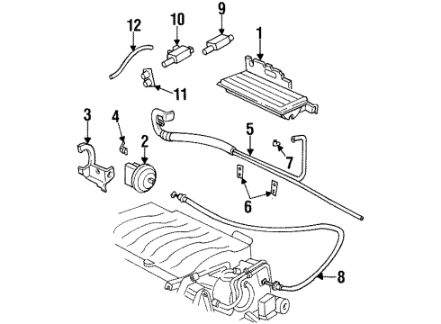 26062937 GM Turn Signal & Hazard Switch