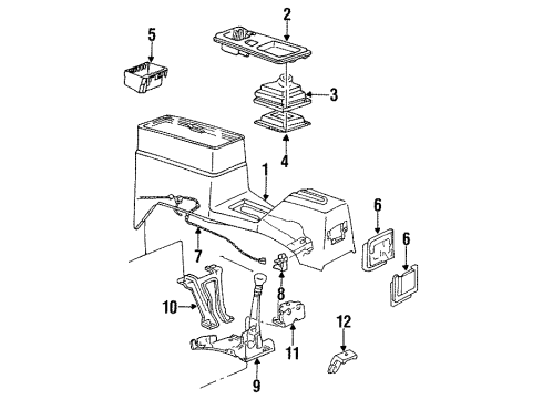 GM 14105725 Shifter 14105725 GM Shifter