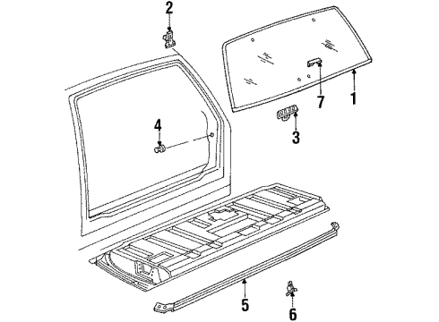 GM 15594237 Support Rod 15594237 GM Support Rod