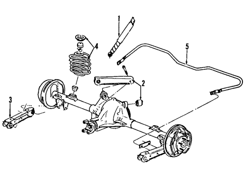GM 22046434 Shock Absorber 22046434 GM Shock Absorber