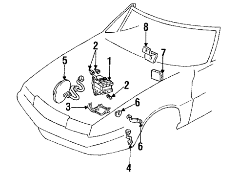 3538793 GM Control Module