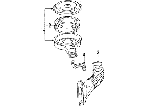 GM 94237492 Fuel Filter 94237492 GM Fuel Filter