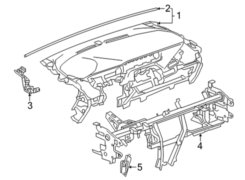 GM 42785825 Striker 42785825 GM Striker