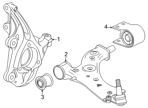 GM 85689151 Strut, Front And Rear Suspension 85689151 GM Strut, Front And Rear Suspension