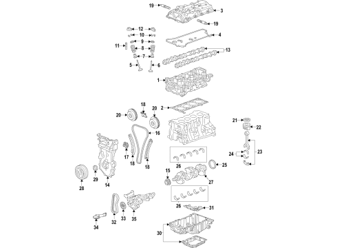 GM 12709528 Piston 12709528 GM Piston