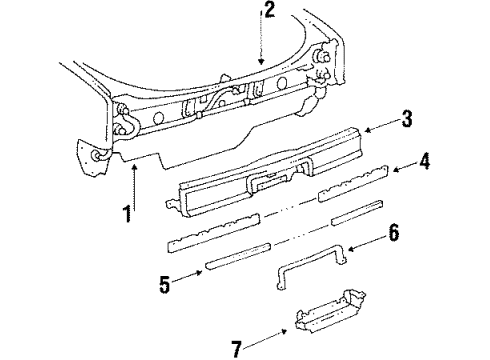 GM 20274138 Finish Panel 20274138 GM Finish Panel