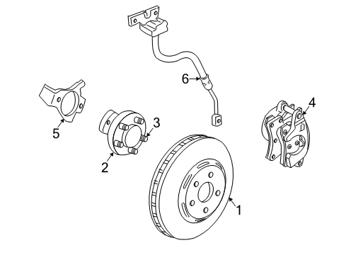 GM 19181427 Brake Pads, Front 19181427 GM Brake Pads, Front