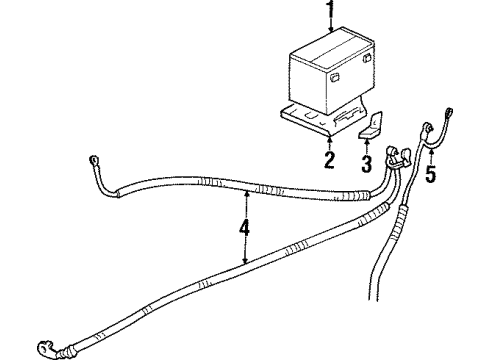 GM 12106029 Cable Assembly 12106029 GM Cable Assembly