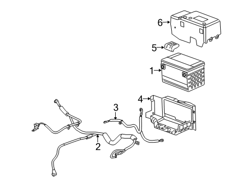 15826099 GM Negative Cable