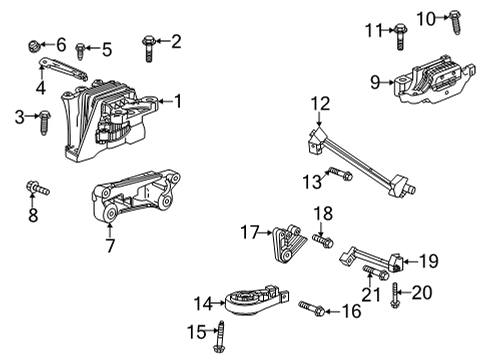 GM 24283290 Transaxle 24283290 GM Transaxle