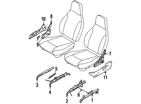GM 91171544 Adjust Rod 91171544 GM Adjust Rod