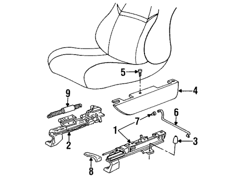 GM 16744320 Adjuster 16744320 GM Adjuster