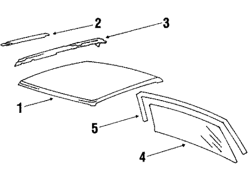 20559168 GM Roof Panel